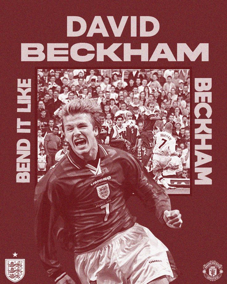David Beckham poster